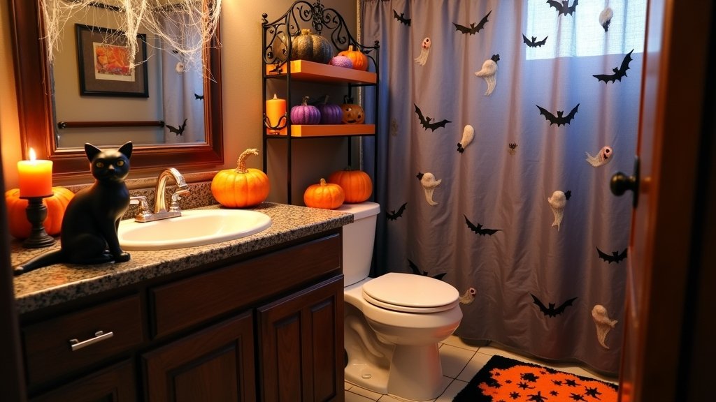 spooky bathroom decoration ideas