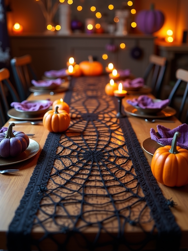 spooky elegant table settings