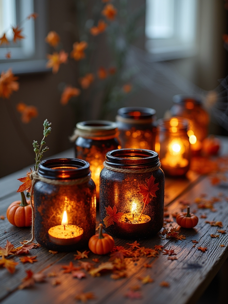spooky halloween candle crafts
