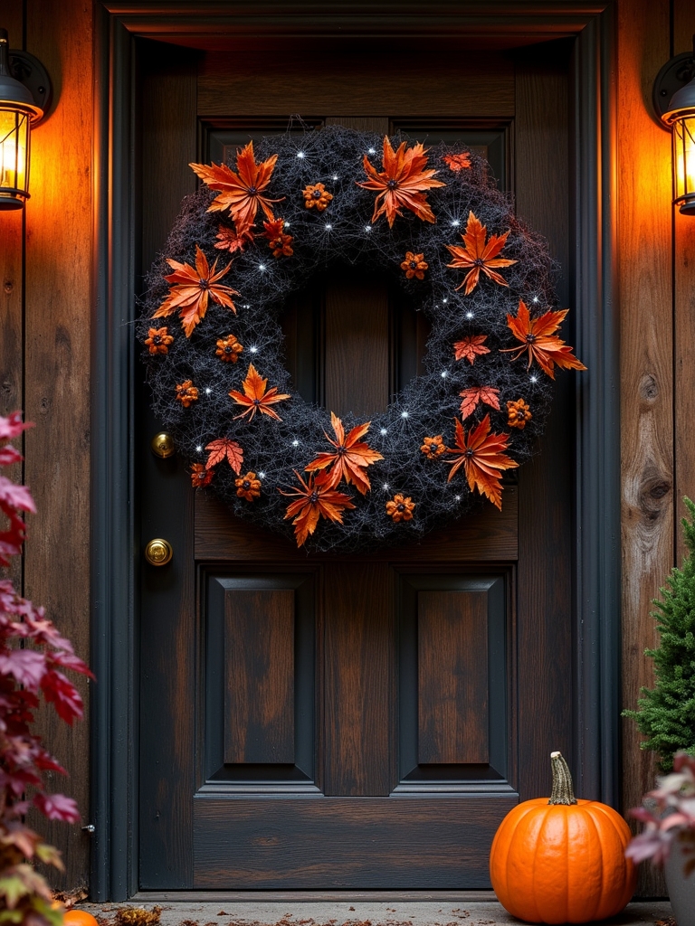spooky halloween door wreaths