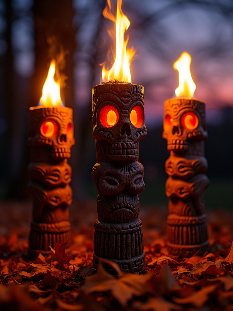 spooky outdoor halloween decor