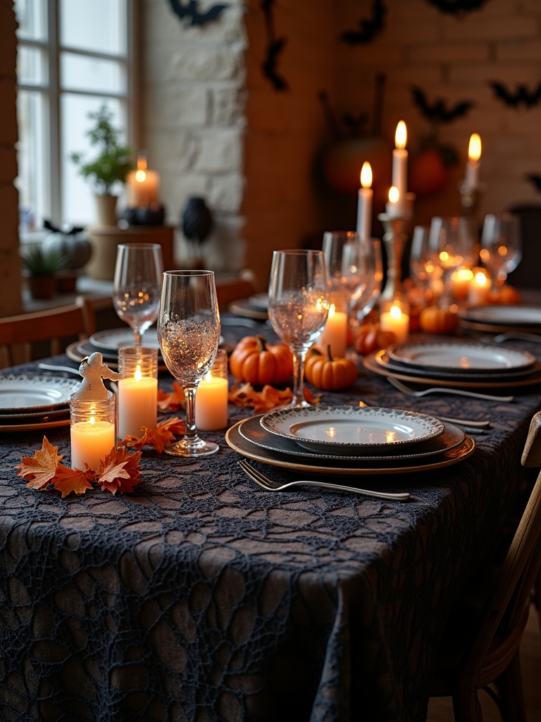 spooky stylish halloween decor