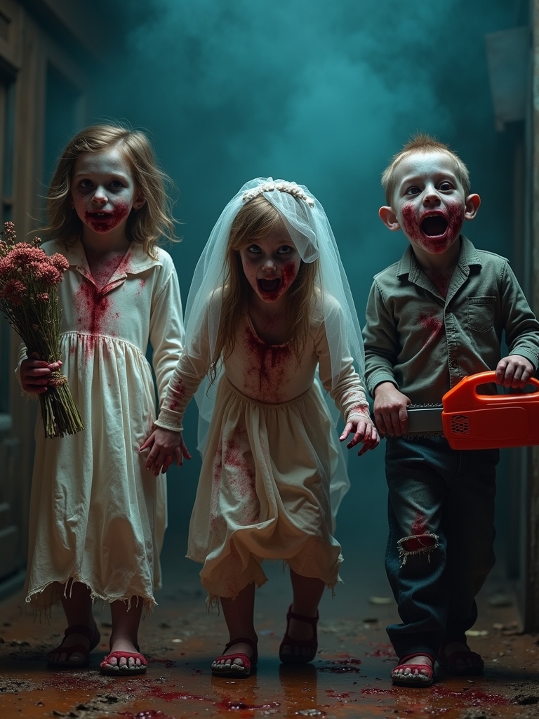 thrilling fearsome zombie costume