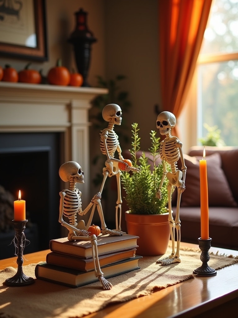 versatile halloween skeleton decor