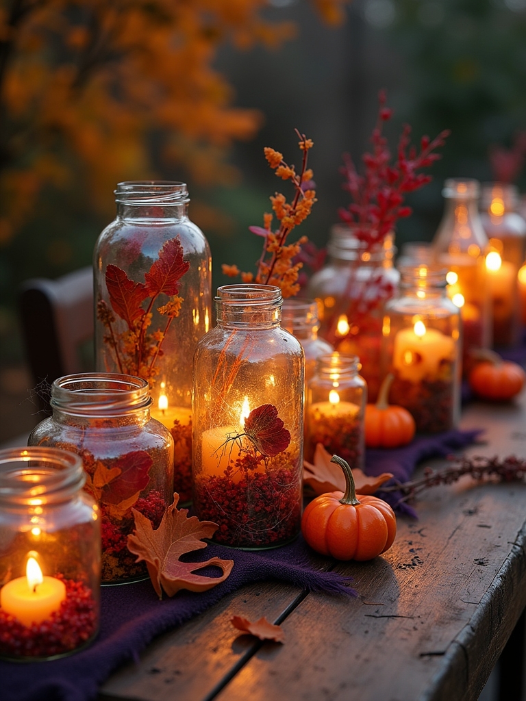 vintage jars for halloween