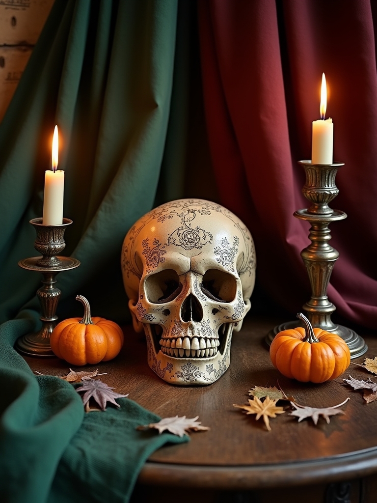 vintage skull decor ideas