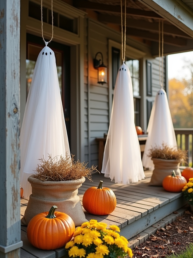 whimsical farmhouse ghost decorations