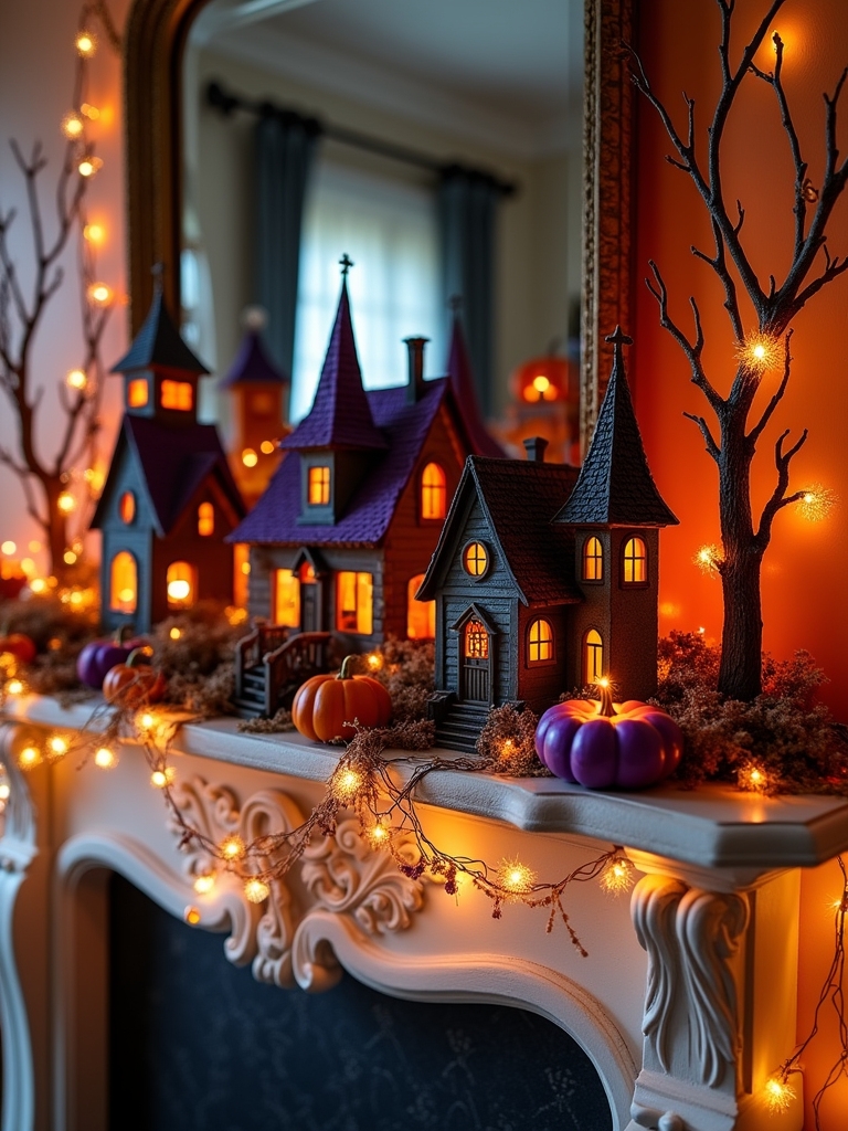 whimsical haunted house miniatures