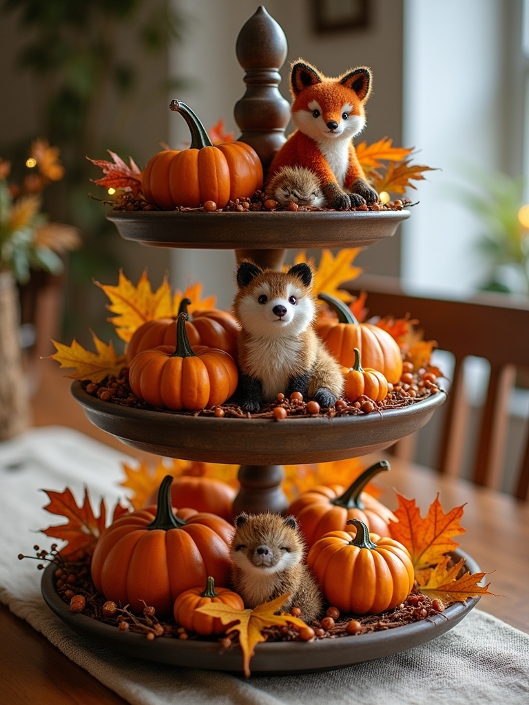 adorable seasonal animal figurines