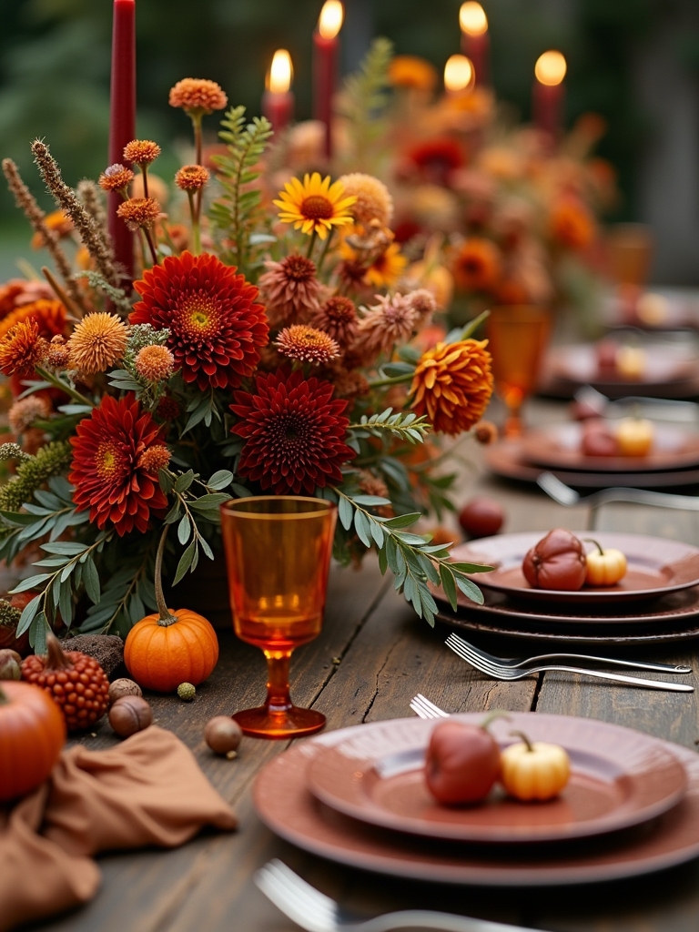 autumn floral centerpiece ideas