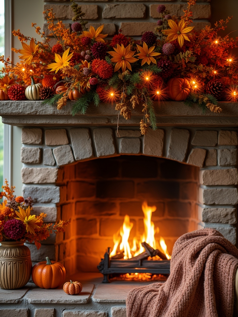 autumn floral decor ideas