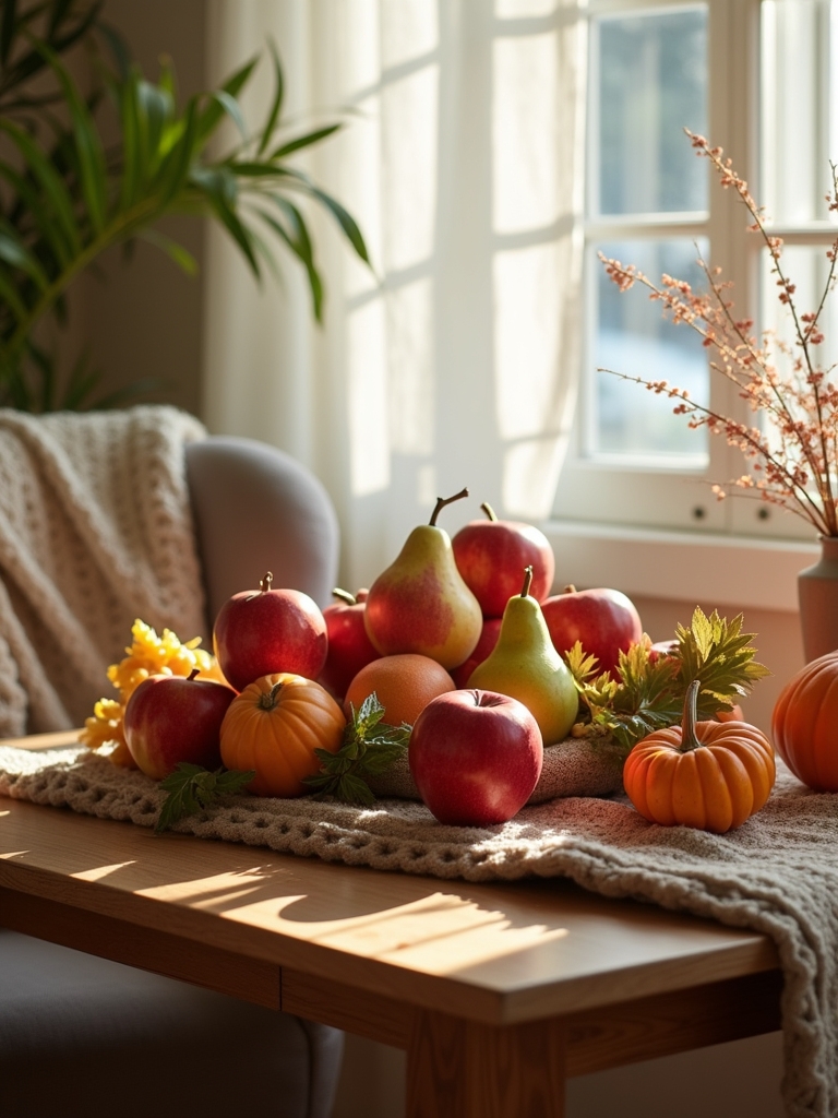 autumn fruit centerpiece ideas