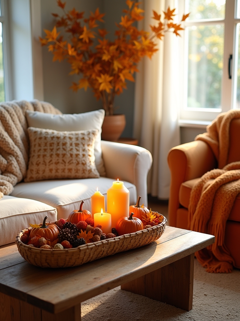 autumn harvest decor centerpiece