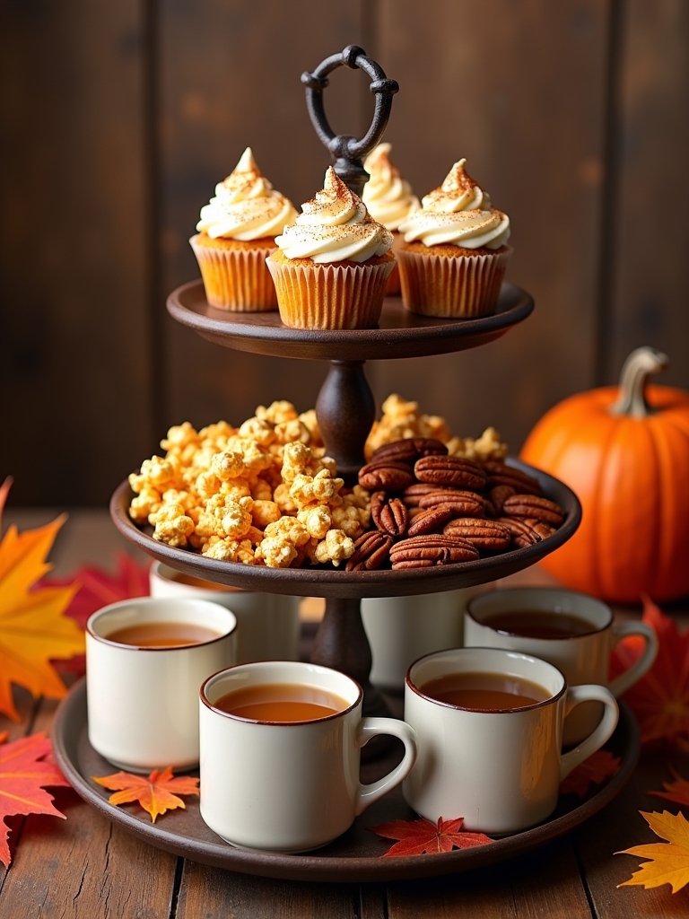 autumn inspired sweet snacks