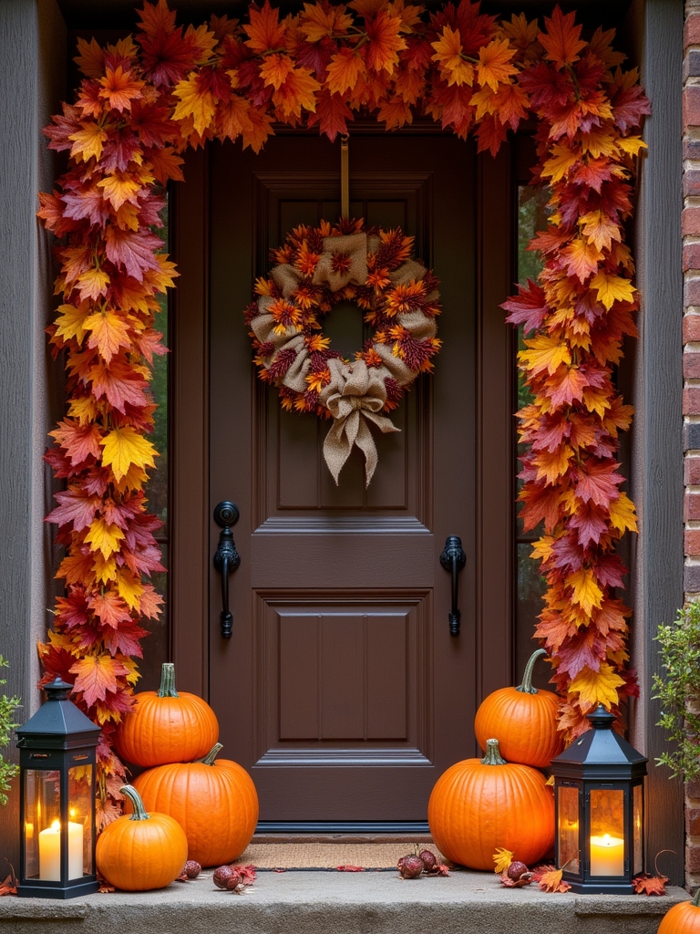 autumn leaf decor ideas