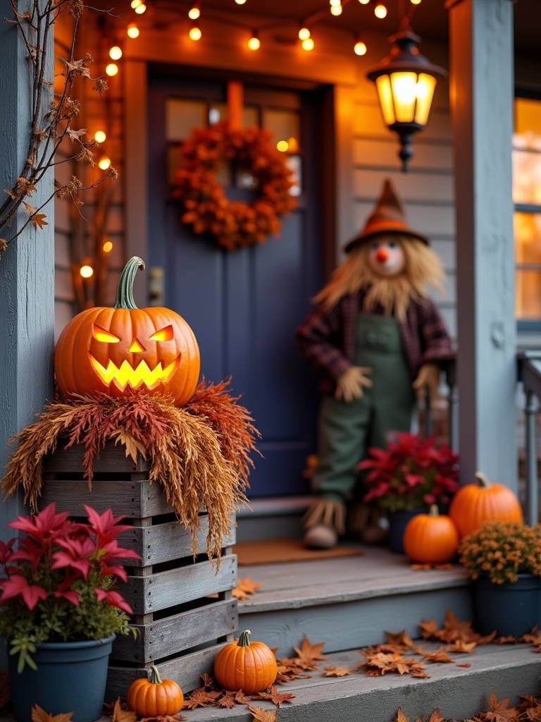 autumn porch decor ideas
