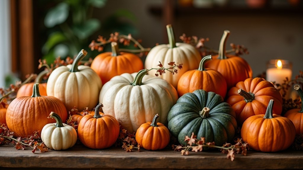 autumn pumpkin centerpiece ideas