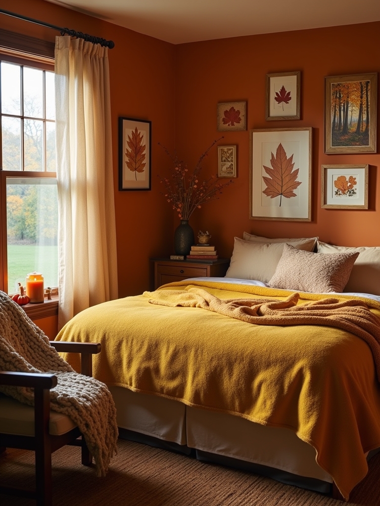 autumn wall art charm