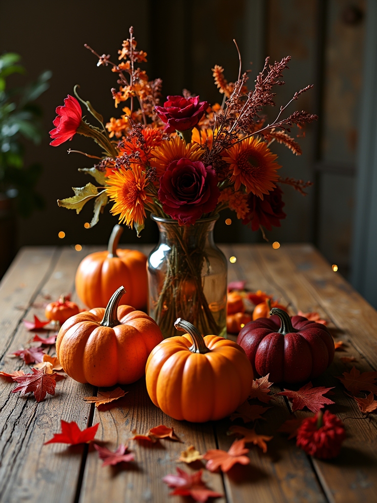 autumnal centerpiece design ideas