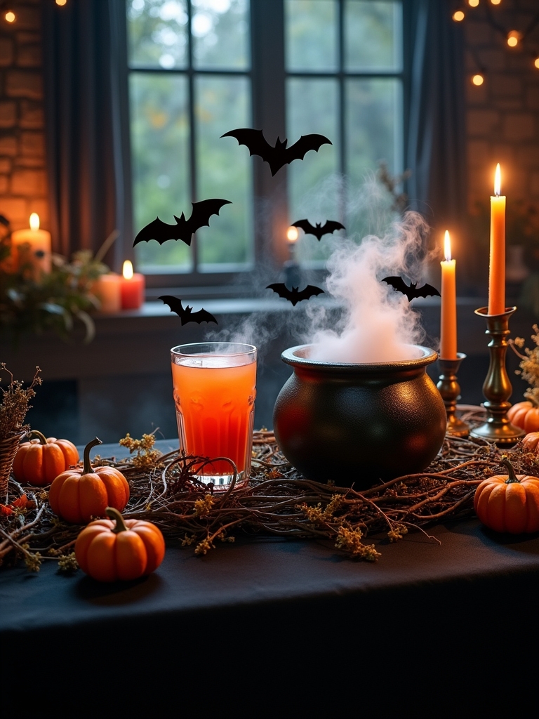 bewitching drink station setup