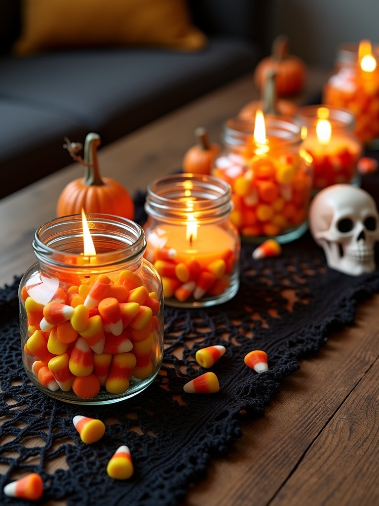 candy corn halloween decorations