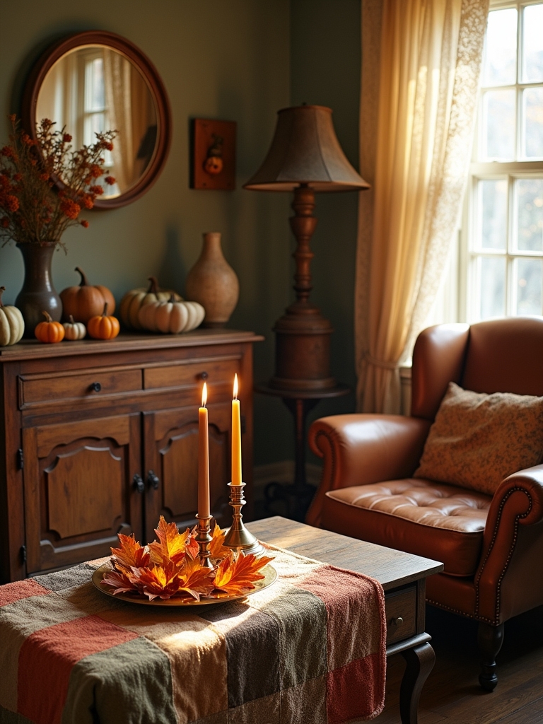 charming vintage fall decor