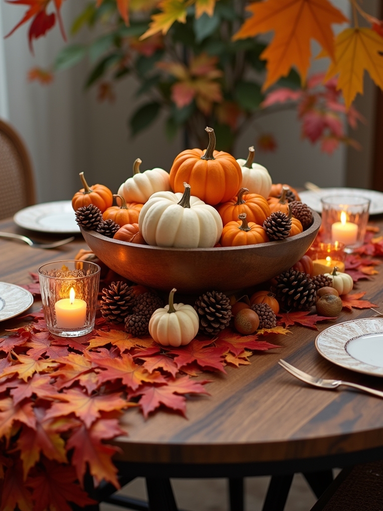 cozy autumn maple leaf d cor