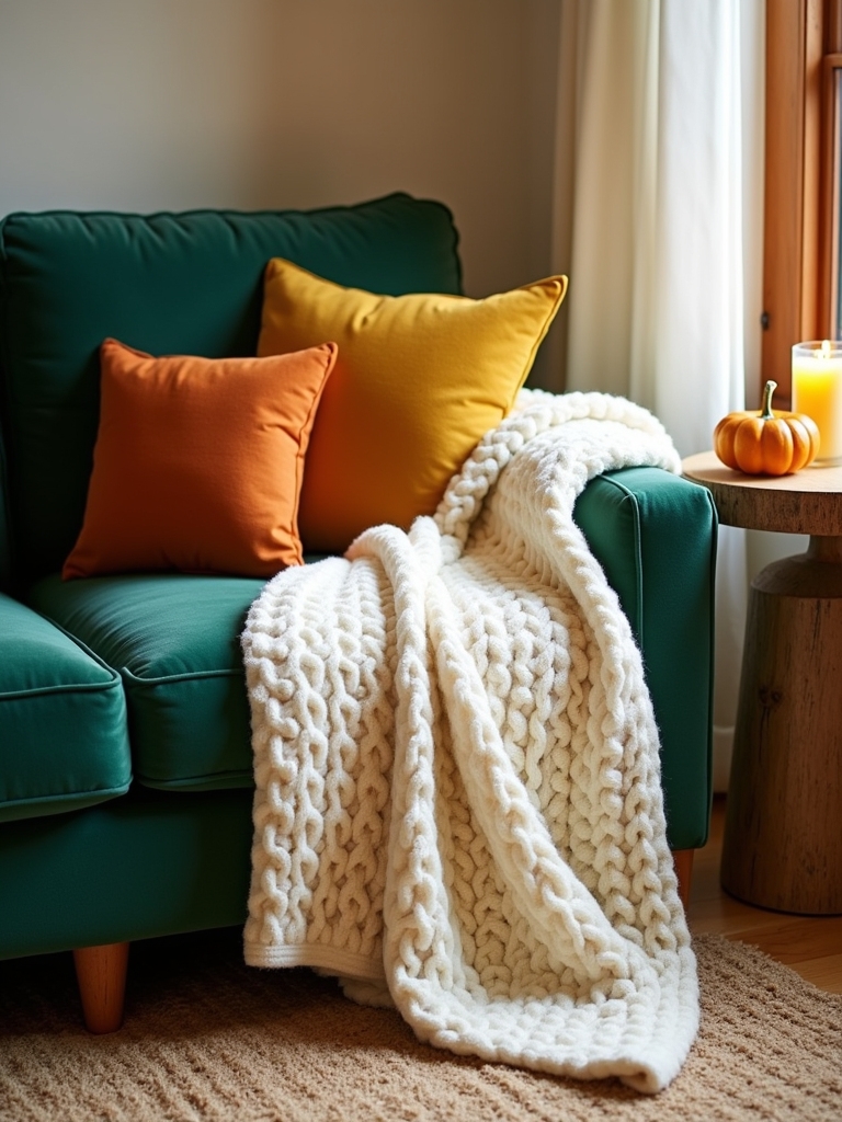 cozy autumn throw blankets