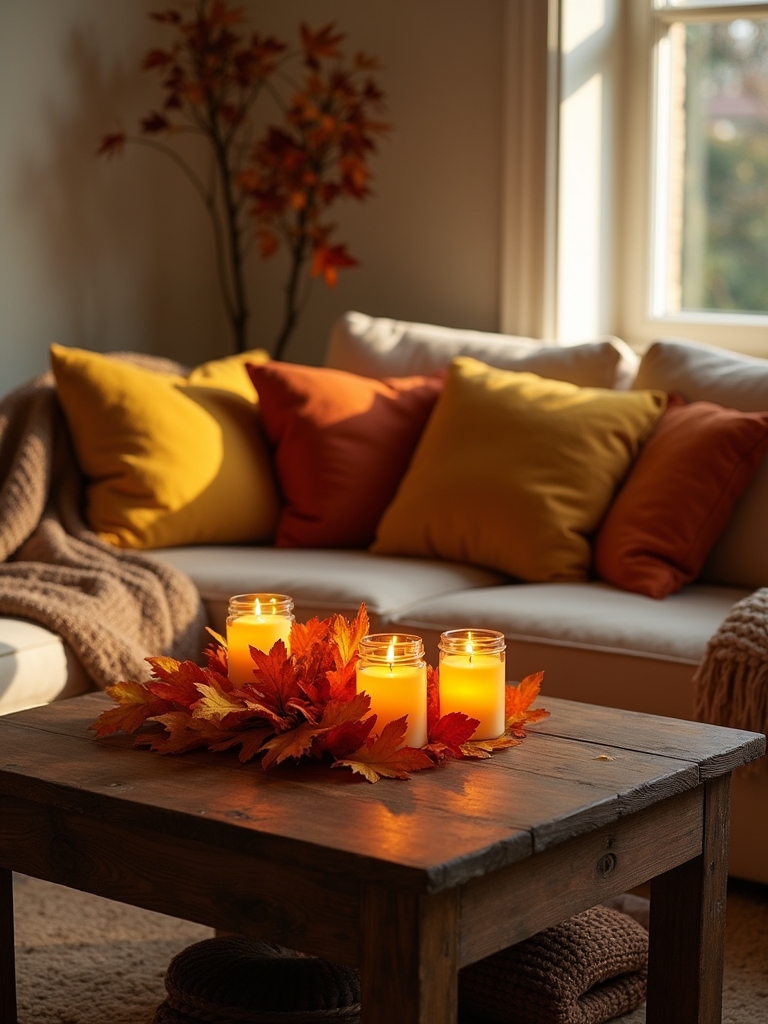 cozy candlelight ambiance creation