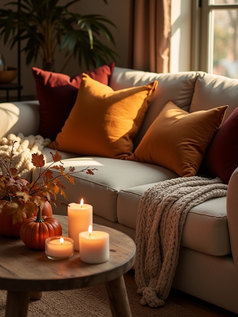 cozy candlelit atmosphere creation