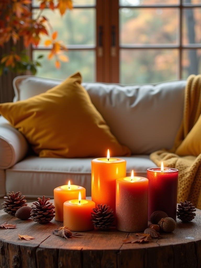 cozy fall candle scents