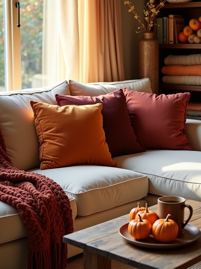 cozy living room seating