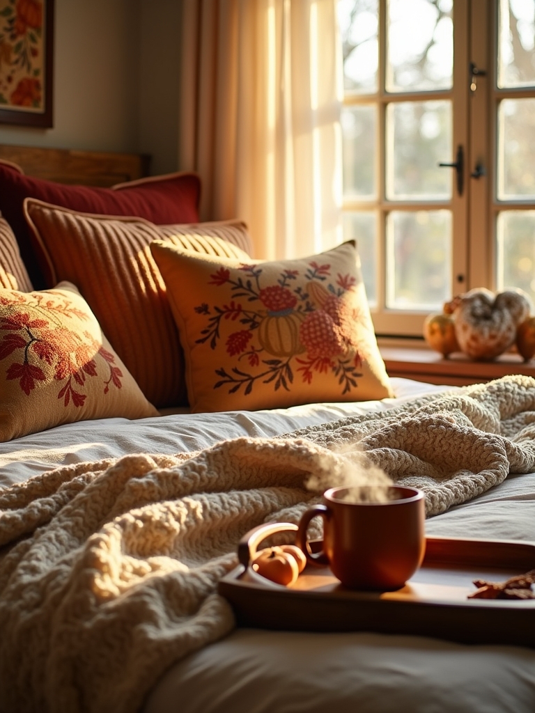 cozy pillow layering ideas