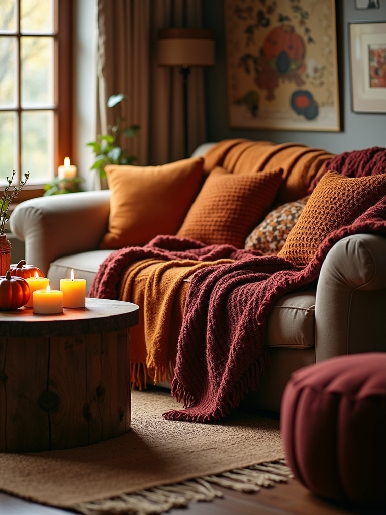 cozy plaid throw blankets