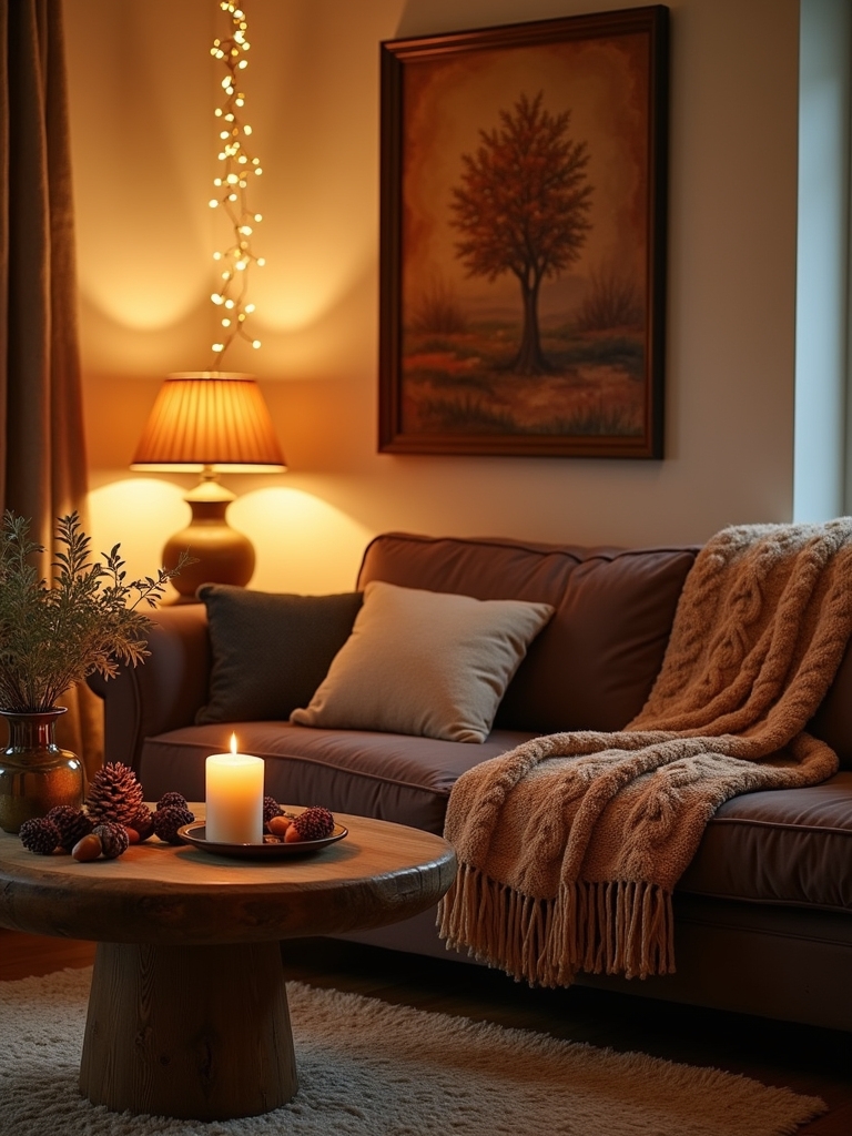 cozy warm lighting ambiance