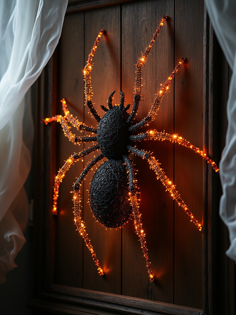create spooky string art