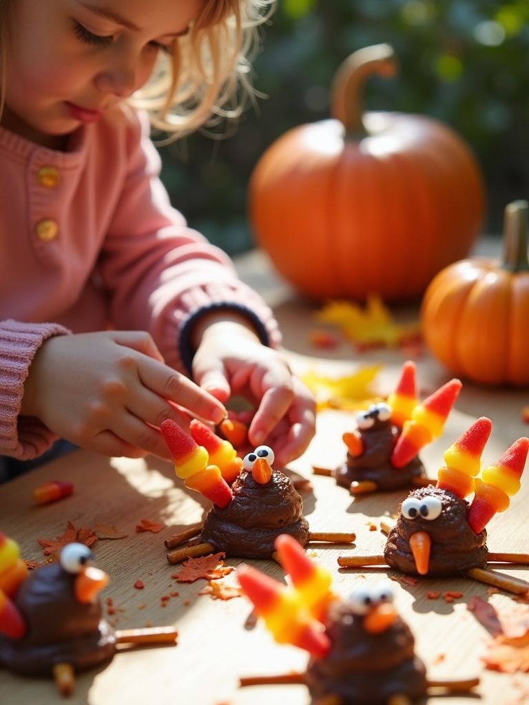 creative edible turkey snacks