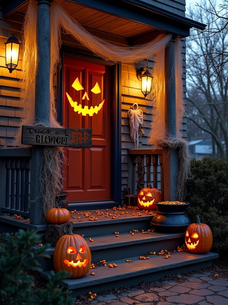 creative halloween signage ideas