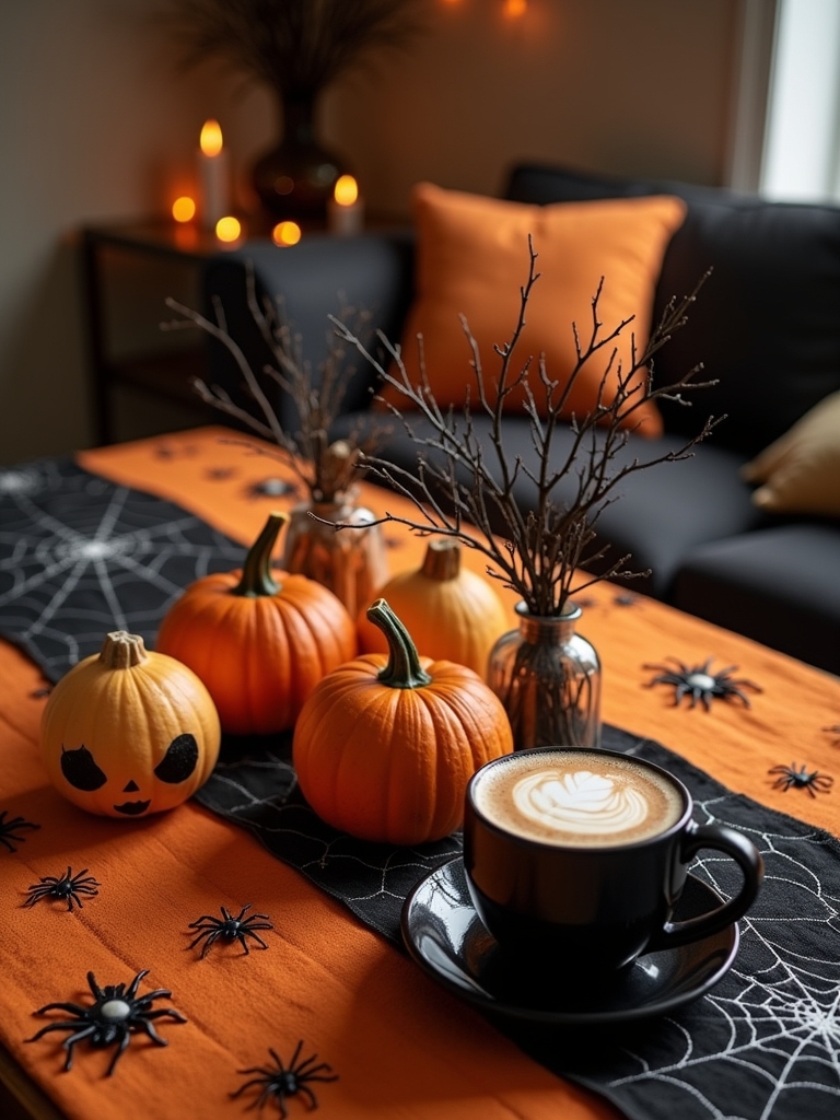 creepy crawly table decor