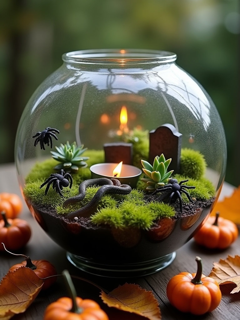 creepy crawly terrarium crafting