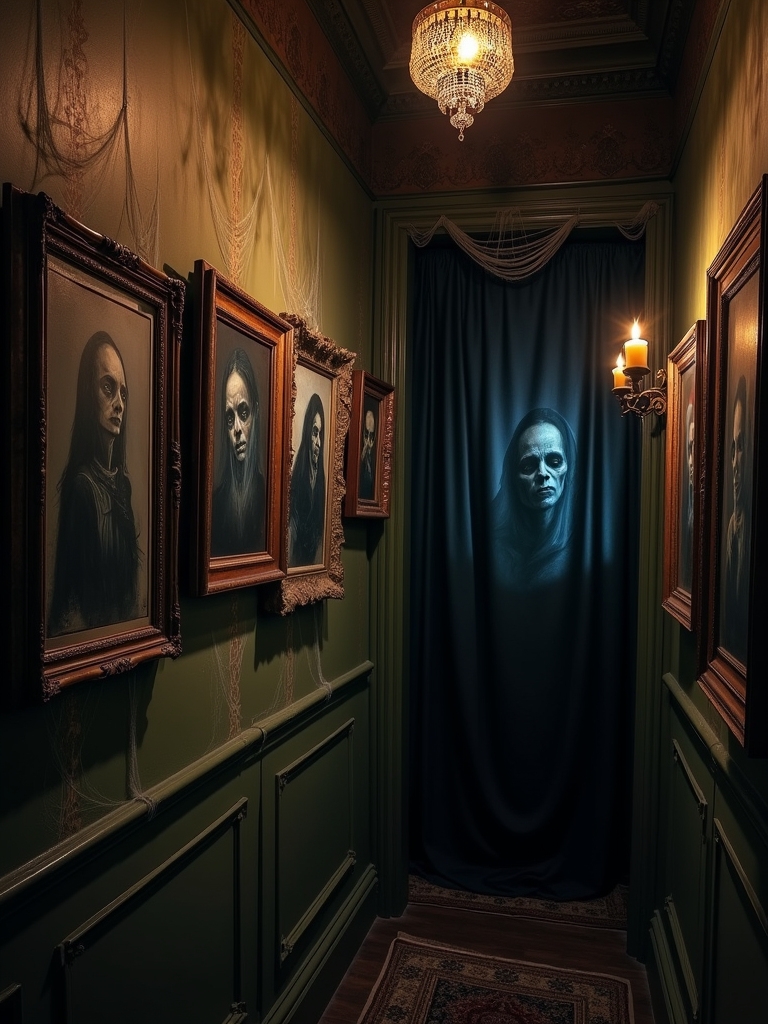 creepy portraits for halloween