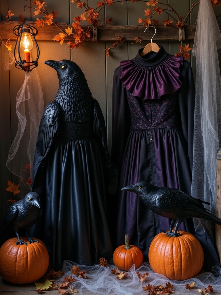 crow costume essentials ideas