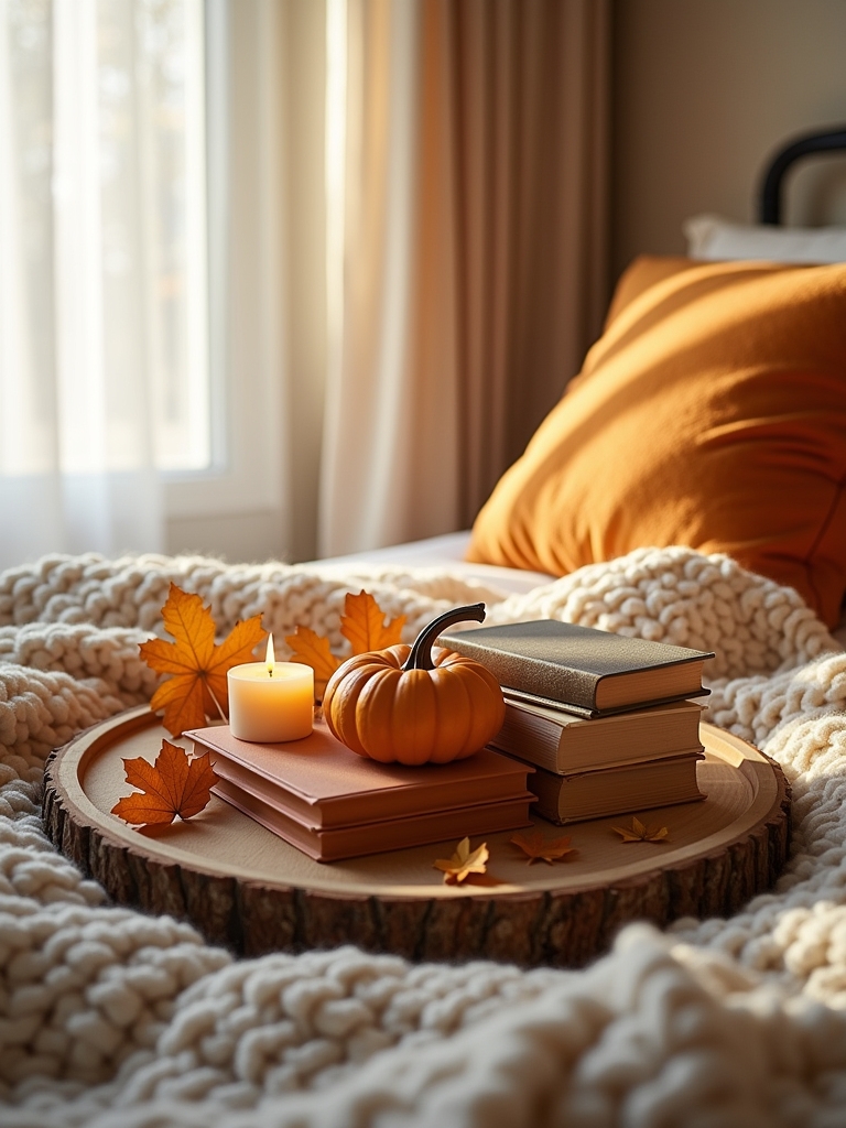 decorative trays enhance organization