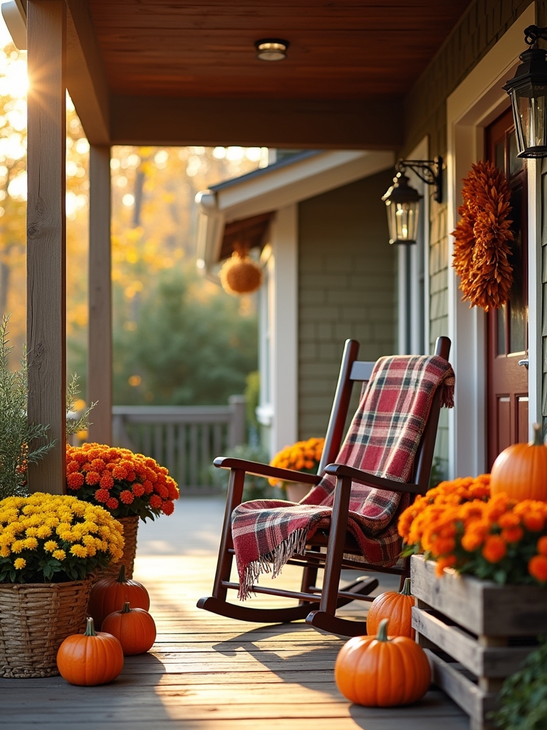 diy autumn porch decorations