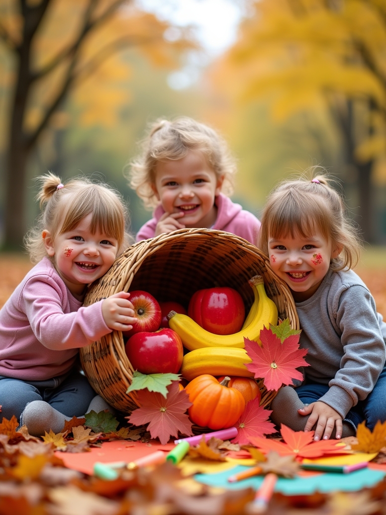 diy thanksgiving cornucopia craft