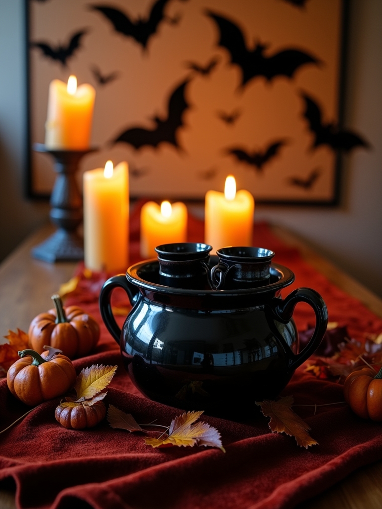 eerie bat themed decorations ideas
