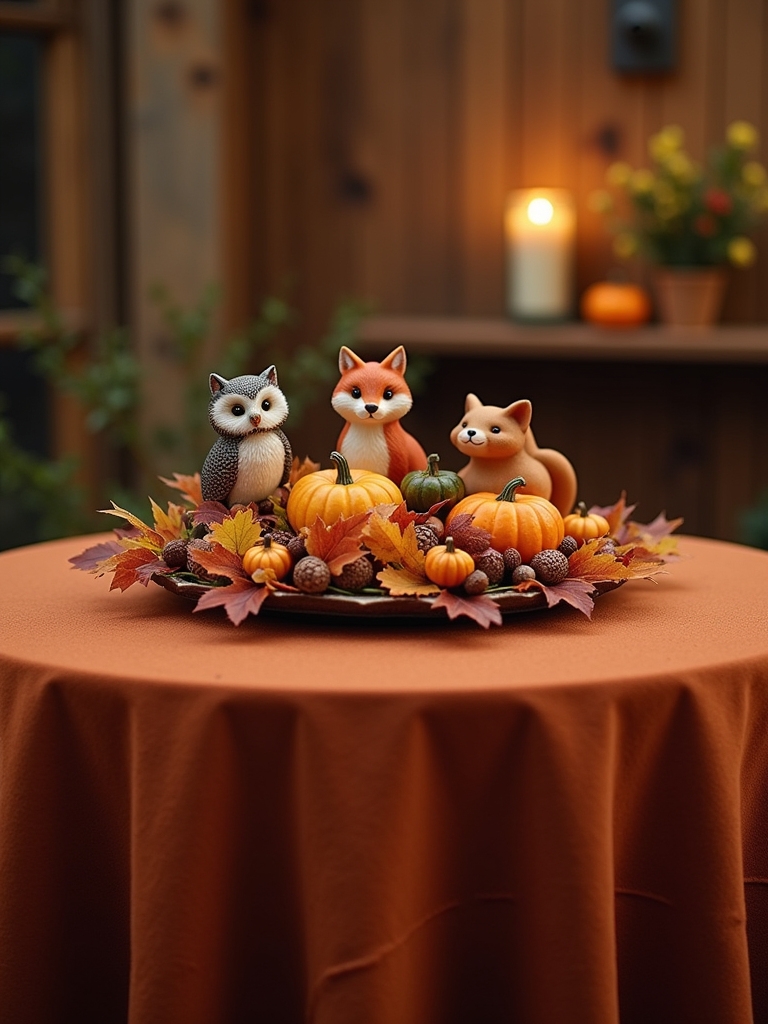 enchanting woodland creature figurines