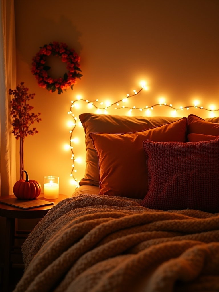 fairy lights enhance ambiance
