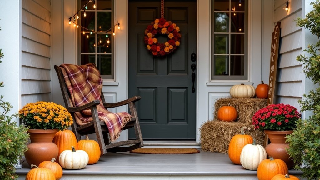 farmhouse fall porch decor