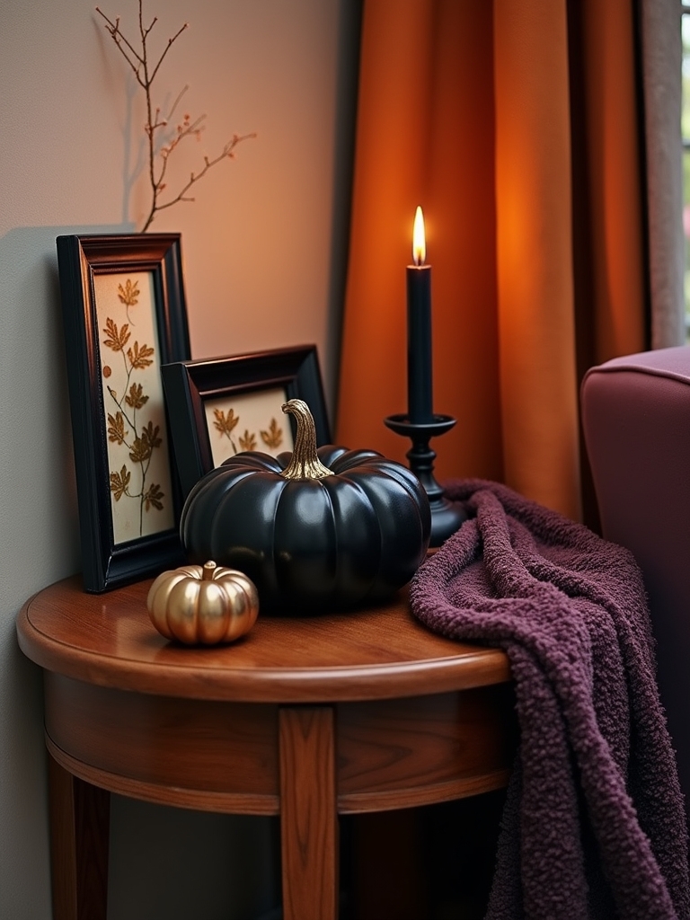 festive halloween photo decor